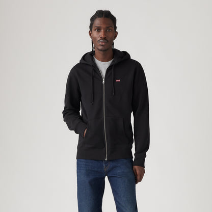 LEVI'S® MEN'S ZIP-UP HOODIE - BLACK