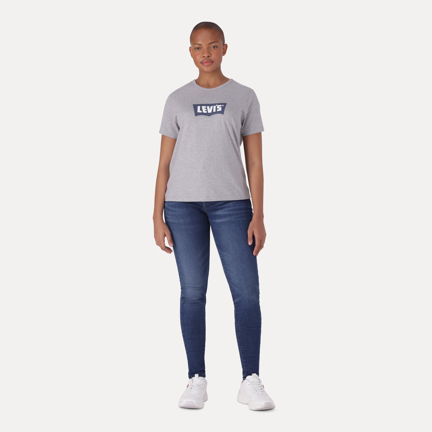 LEVI'S® CURVY HIGH-RISE SUPERSKINNY - MED INDIGO - WORN IN