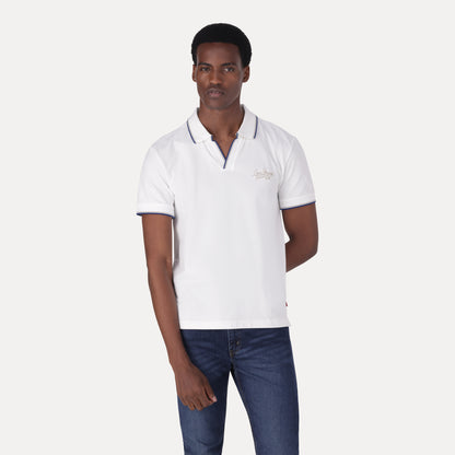 LEVI’S®  MEN'S JOHNNY COLLAR POLO - BRIGHT WHITE