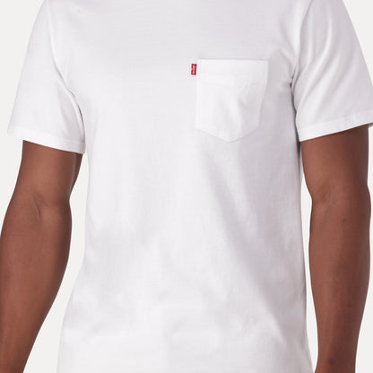 LEVI'S® MEN'S SS CLASSIC POCKET T-SHIRT ZA - WHITE