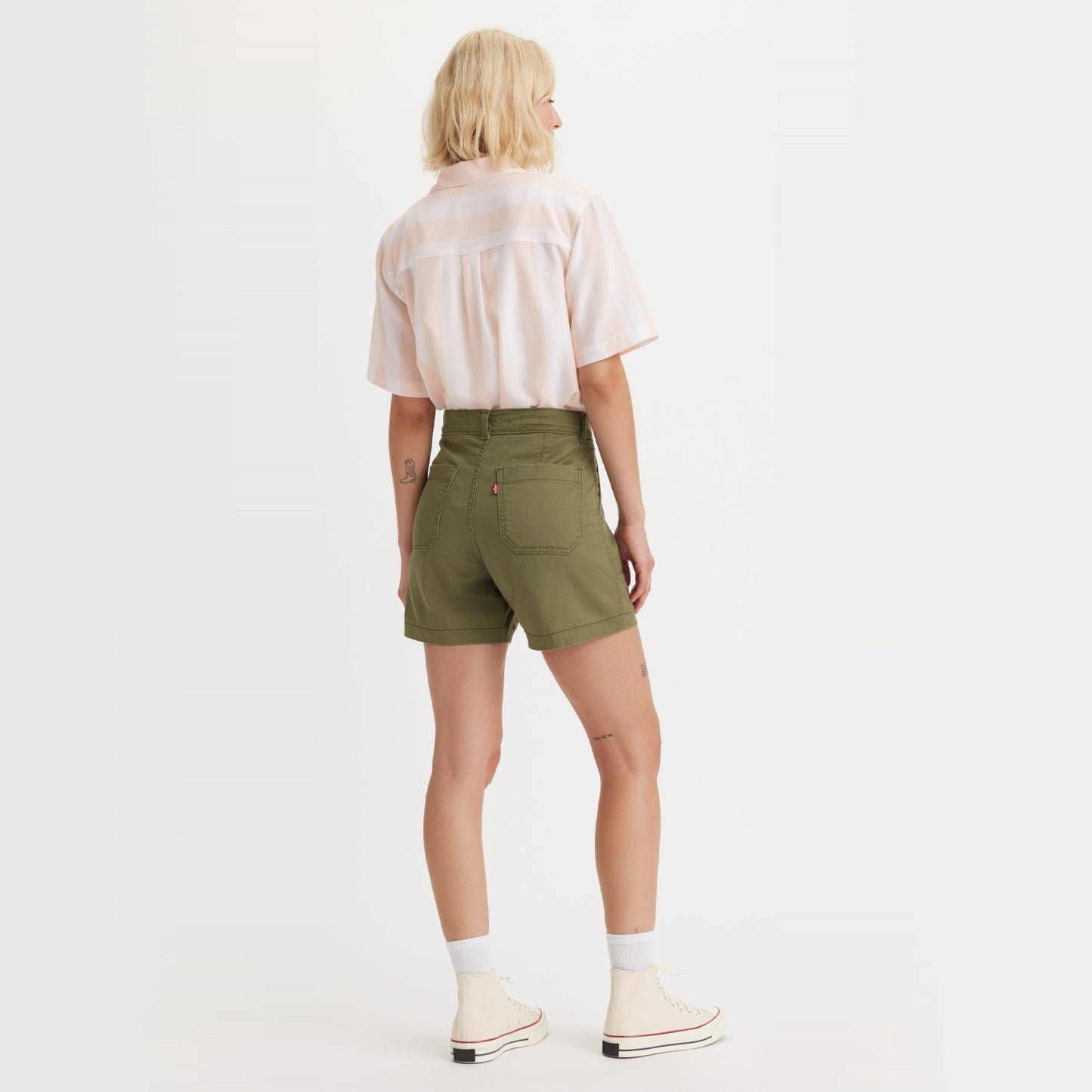 LEVI'S® WOMEN'S UTILITY SHORTS - GREEN