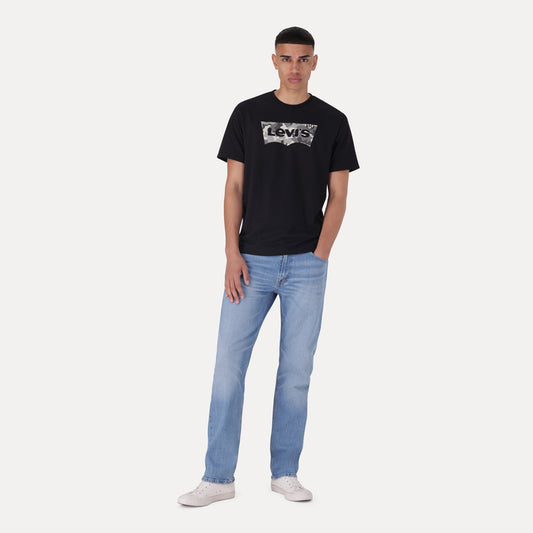 LEVI'S® MEN'S 505™ REGULAR JEANS - MED INDIGO - WORN IN