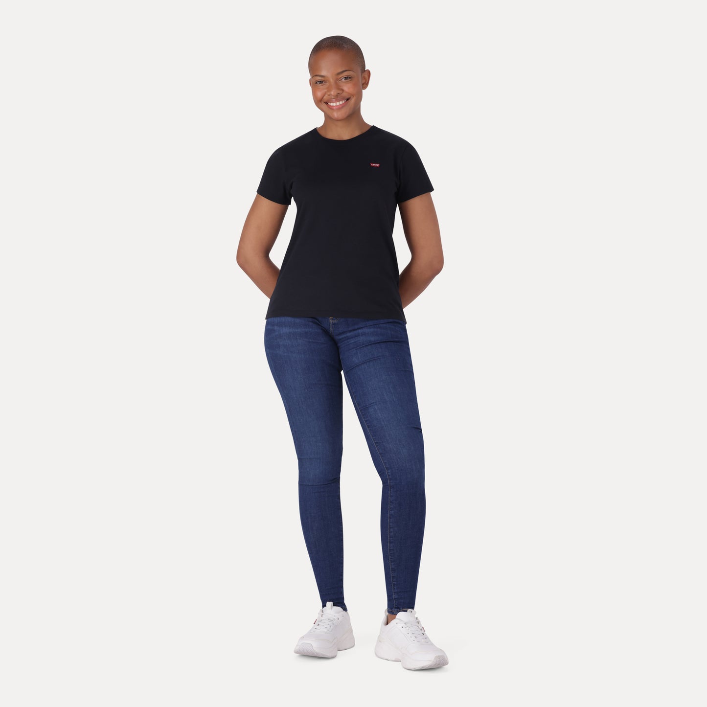 LEVI'S® CURVY SUPER SKINNY - DARK INDIGO - WORN IN