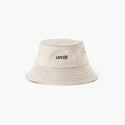 LEVI'S® WOMEN'S HEADLINE LOGO BUCKET HAT - NEUTRAL