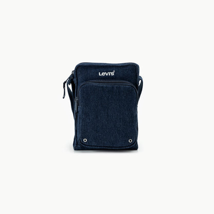 LEVI'S® MEN'S SMALL ZIP CROSSBODY BAG - BLUE