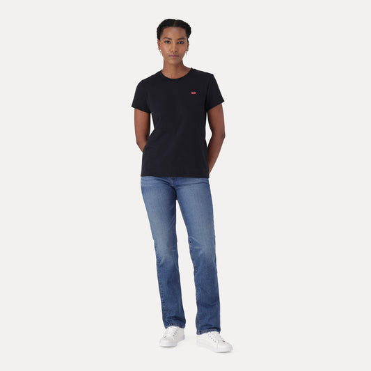 LEVI'S® WOMEN'S 501® ORIGINAL JEANS - MED INDIGO - WORN IN