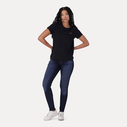 LEVI'S® WOMEN'S CURVY SUPER SKINNY  - DARK INDIGO - WORN IN