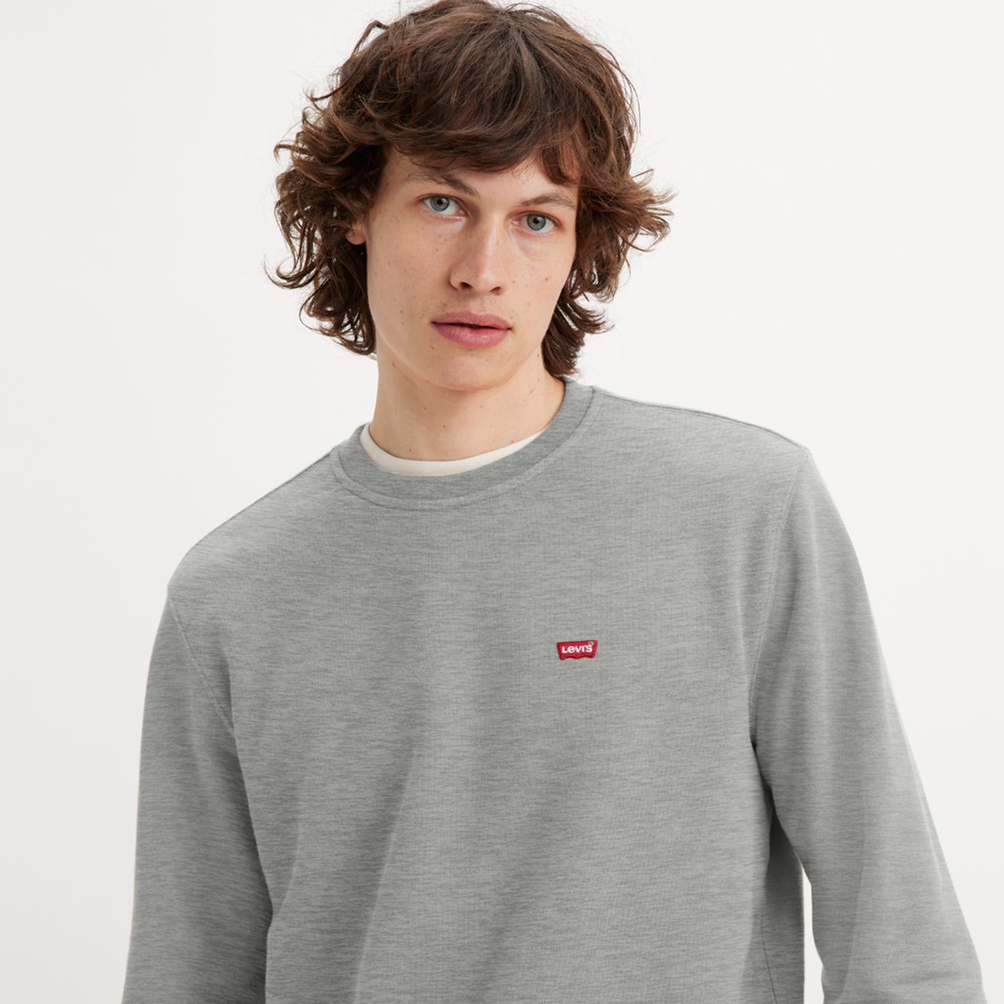 LEVI'S® MEN'S CLASSIC HOUSEMARK SWEATER - GREY