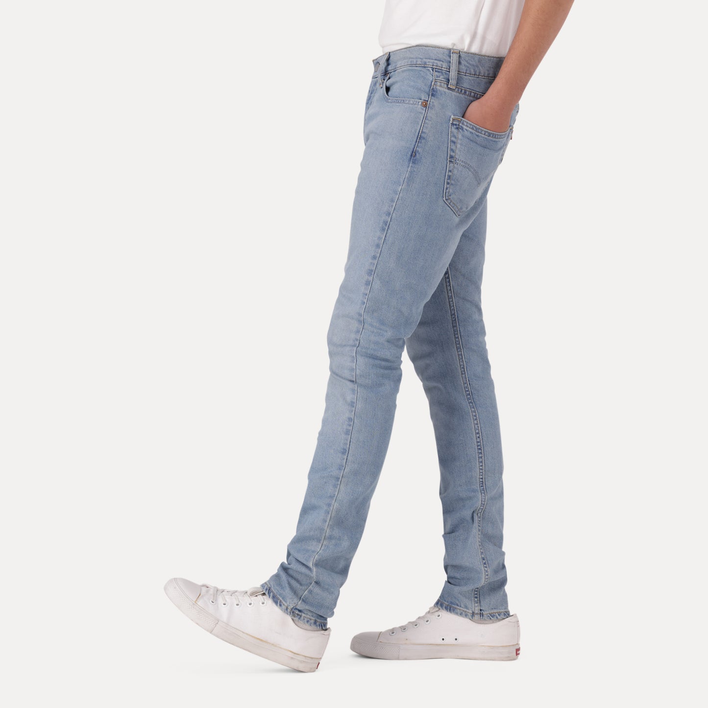 LEVI'S® MEN'S 510™ SKINNY JEANS - MED INDIGO - WORN IN