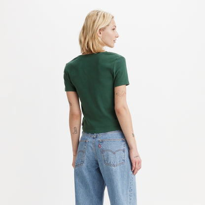 LEVI'S® WOMEN'S MUSE SHORT-SLEEVE TEE - GREEN