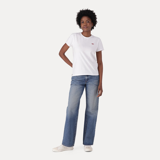 LEVI'S® WOMEN'S '94 BAGGY BOOTCUT JEANS - DARK INDIGO - WORN IN