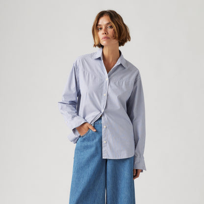 LEVI'S® WOMEN'S HARLIE BOYFRIEND SHIRT - BLUE