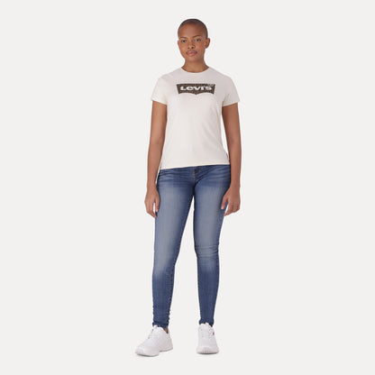 LEVI'S® CURVY HIGH-RISE SUPERSKINNY - MED INDIGO - WORN IN