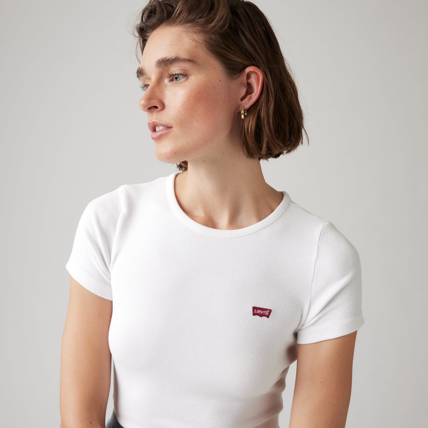 LEVI'S® WOMEN'S HAYES TEE - NEUTRAL