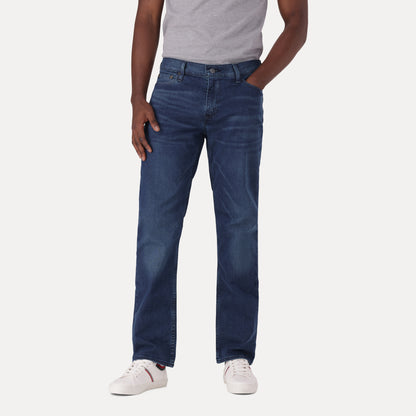 LEVI'S® MEN'S 541™ ATHLETIC TAPER JEANS - DARK INDIGO - WORN IN