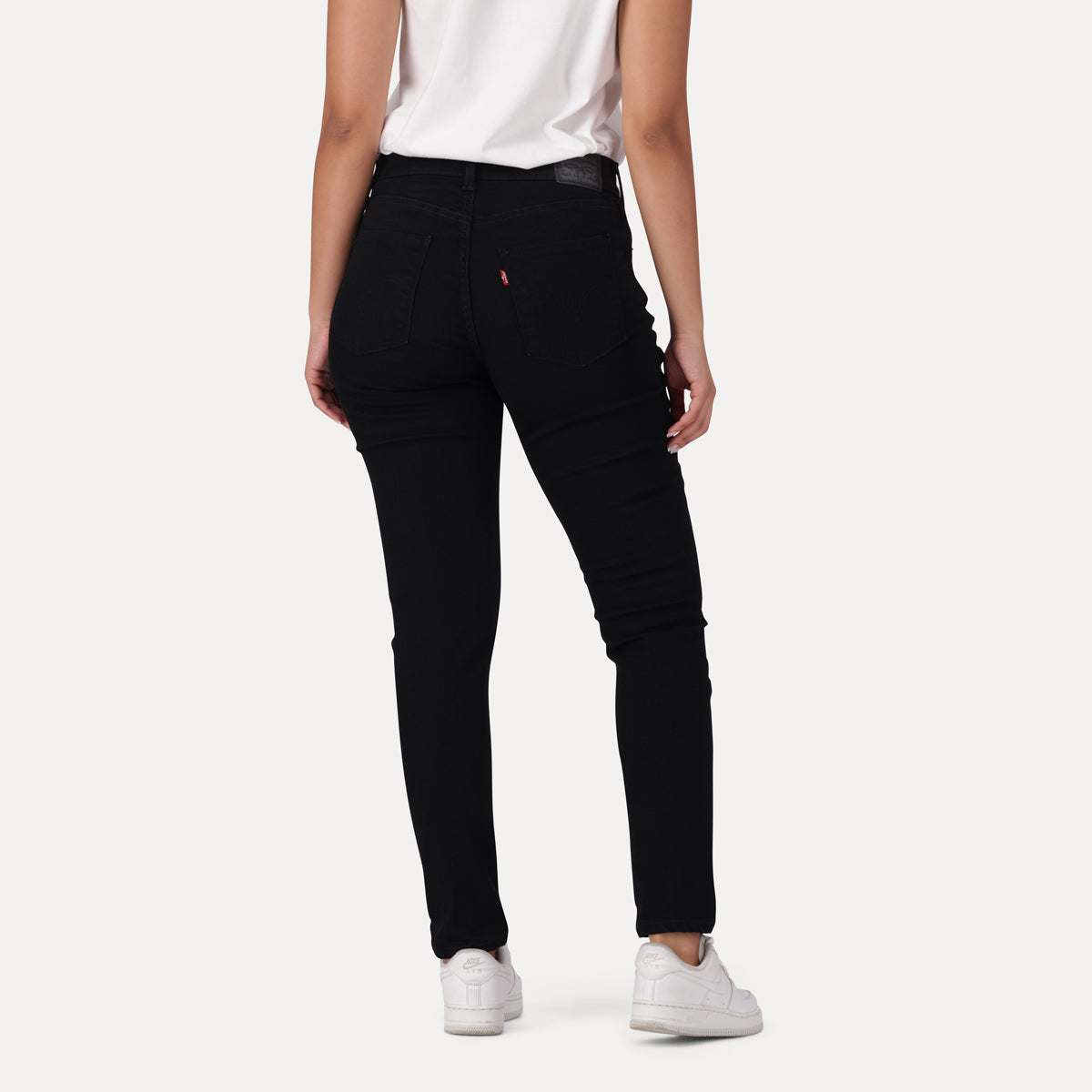 LEVI'S® WOMEN'S CURVY HIGH-RISE SUPER SKINNY  - BLACK