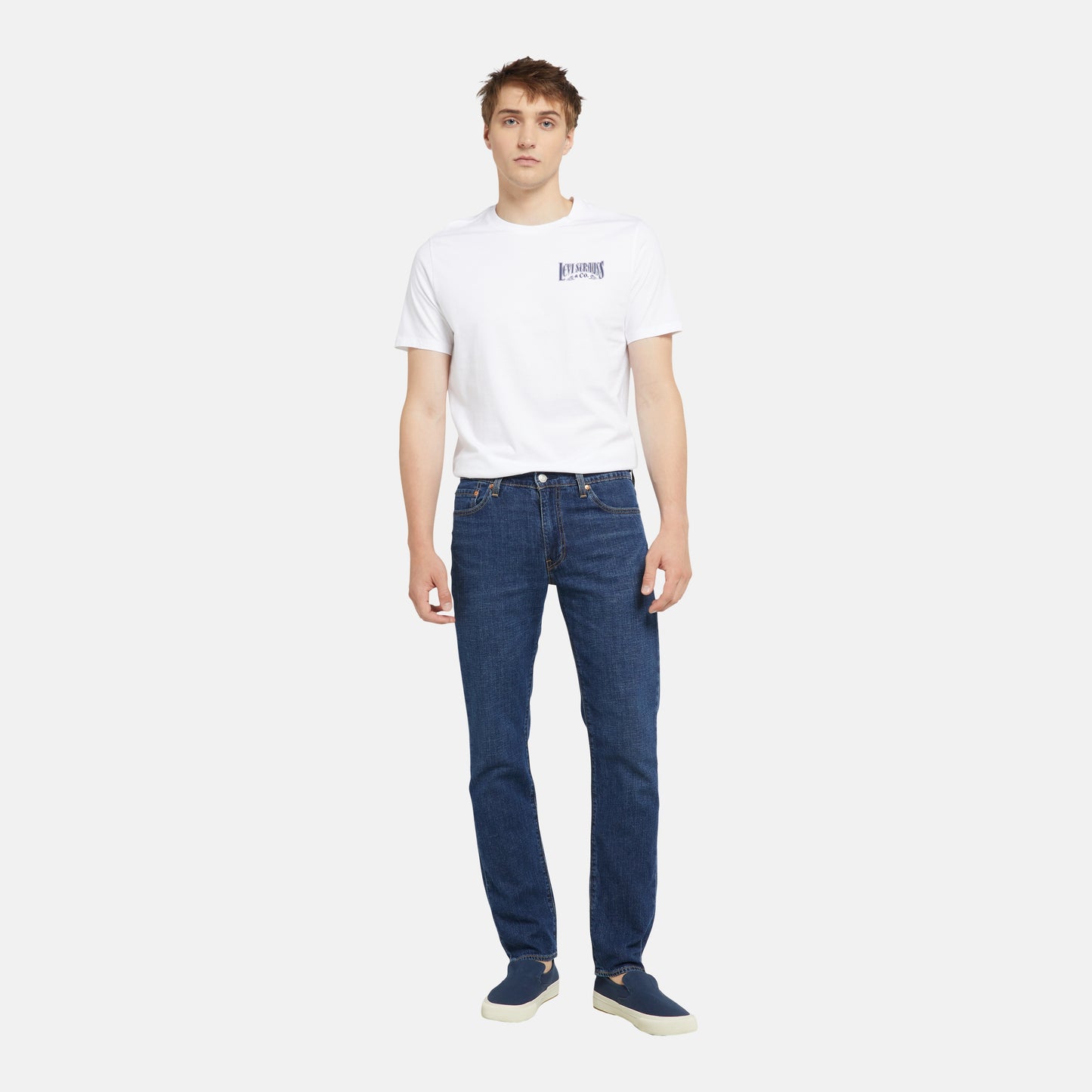 LEVI'S® MEN'S 511™ SLIM JEANS - DARK INDIGO WORN IN