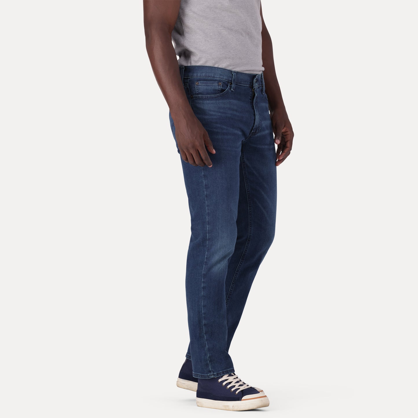 LEVI'S® MEN'S 541™ ATHLETIC TAPER JEANS - DARK INDIGO - WORN IN