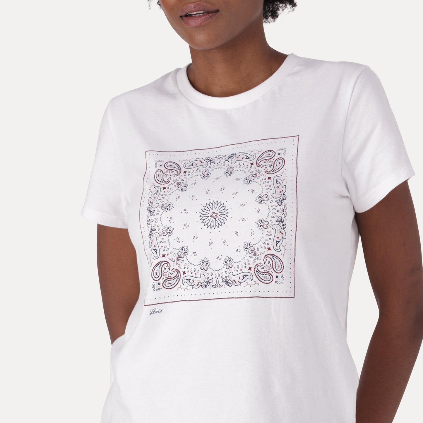 LEVI'S® WOMEN'S PERFECT T-SHIRT - WHITE