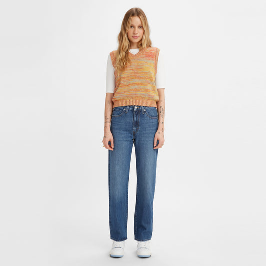 LEVI'S® WOMEN'S '94 BAGGY JEANS - MED INDIGO - WORN IN