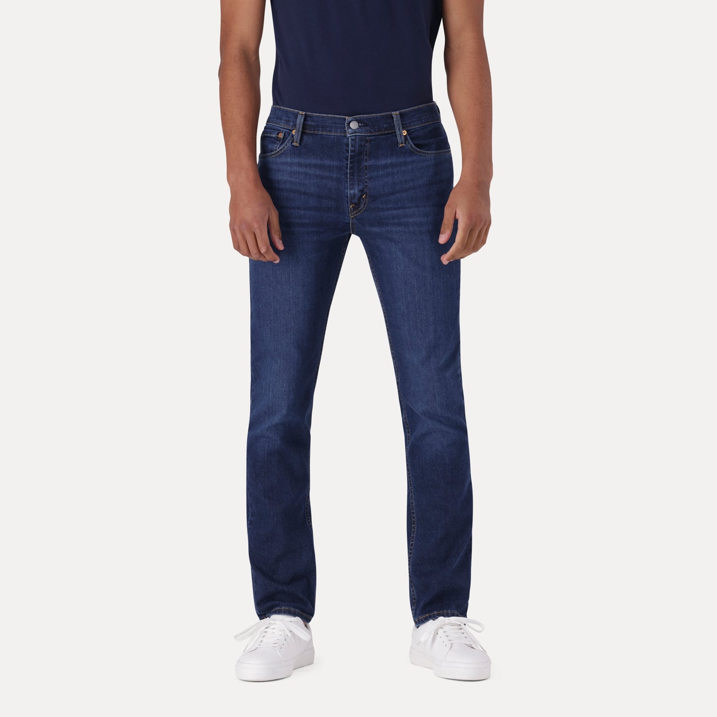 LEVI'S® MEN'S 511™ SLIM JEANS - DARK INDIGO - WORN IN