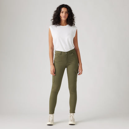 LEVI'S® WOMEN'S 721 HIGH-RISE SKINNY CARGOS - GREEN