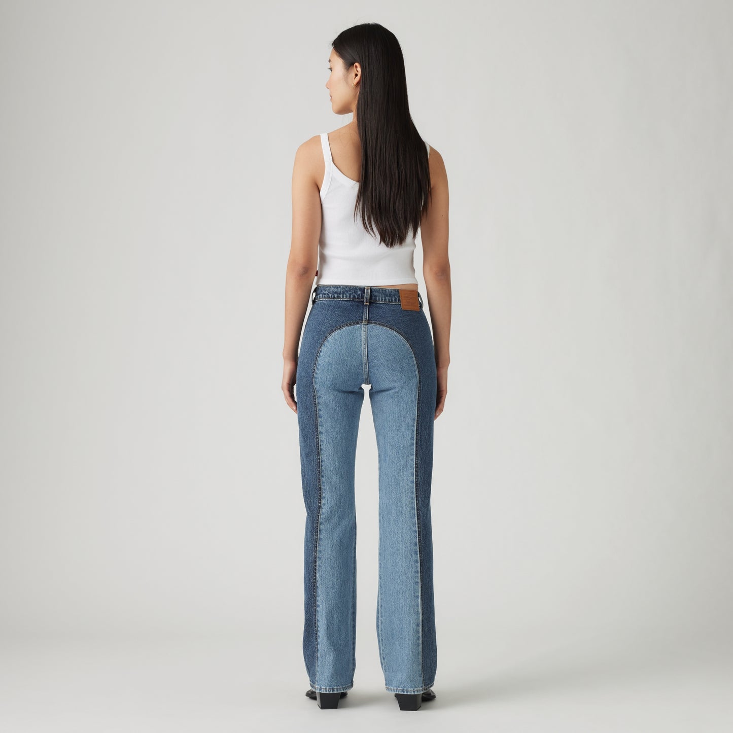 LEVI'S® WOMEN'S WEDGIE BOOTCUT WESTERN JEANS - MED INDIGO - WORN IN