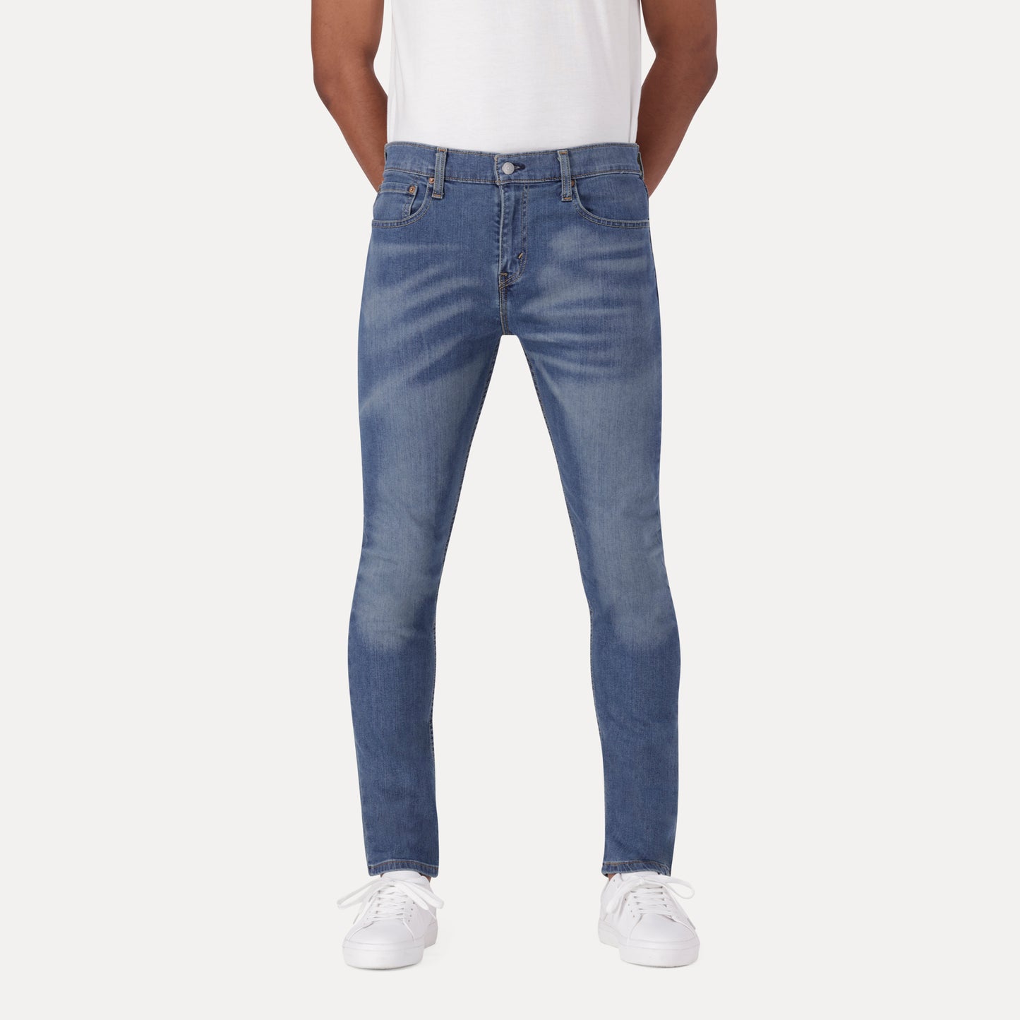 LEVI'S® MEN'S 512™ SLIM TAPER JEANS - MED INDIGO - WORN IN