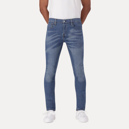 LEVI'S® MEN'S 512™ SLIM TAPER JEANS - MED INDIGO - WORN IN