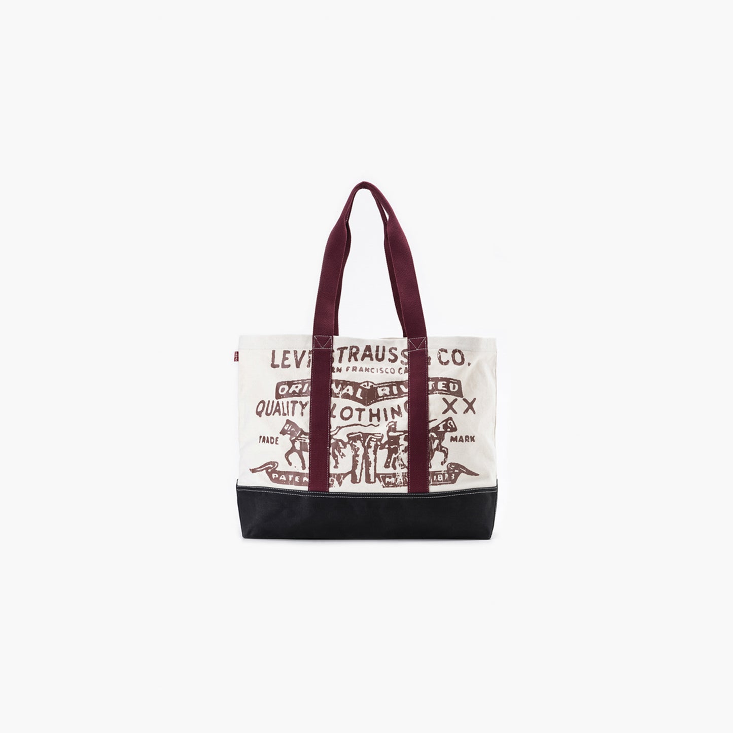 LEVI'S® WOMEN'S TWO HORSE TOTE XL - RED