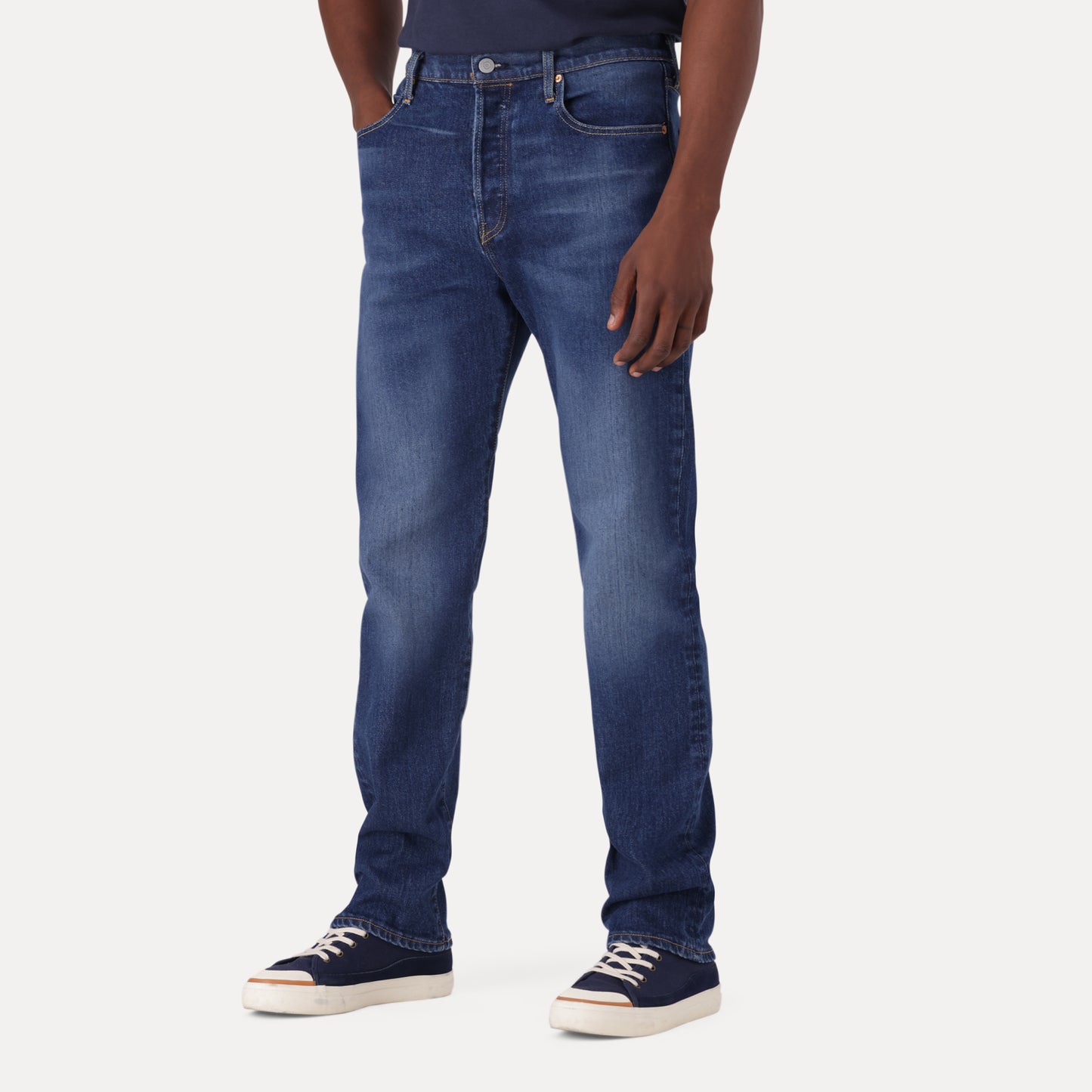 501® ORIGINAL ZA IT'S TIME TO GO STRETCH- DARK INDIGO - WORN IN