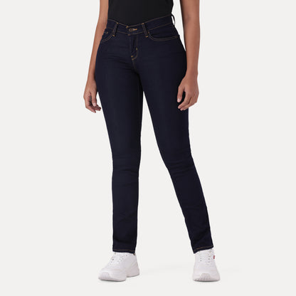 LEVI'S® CURVY STRAIGHT - DARK INDIGO - WORN IN