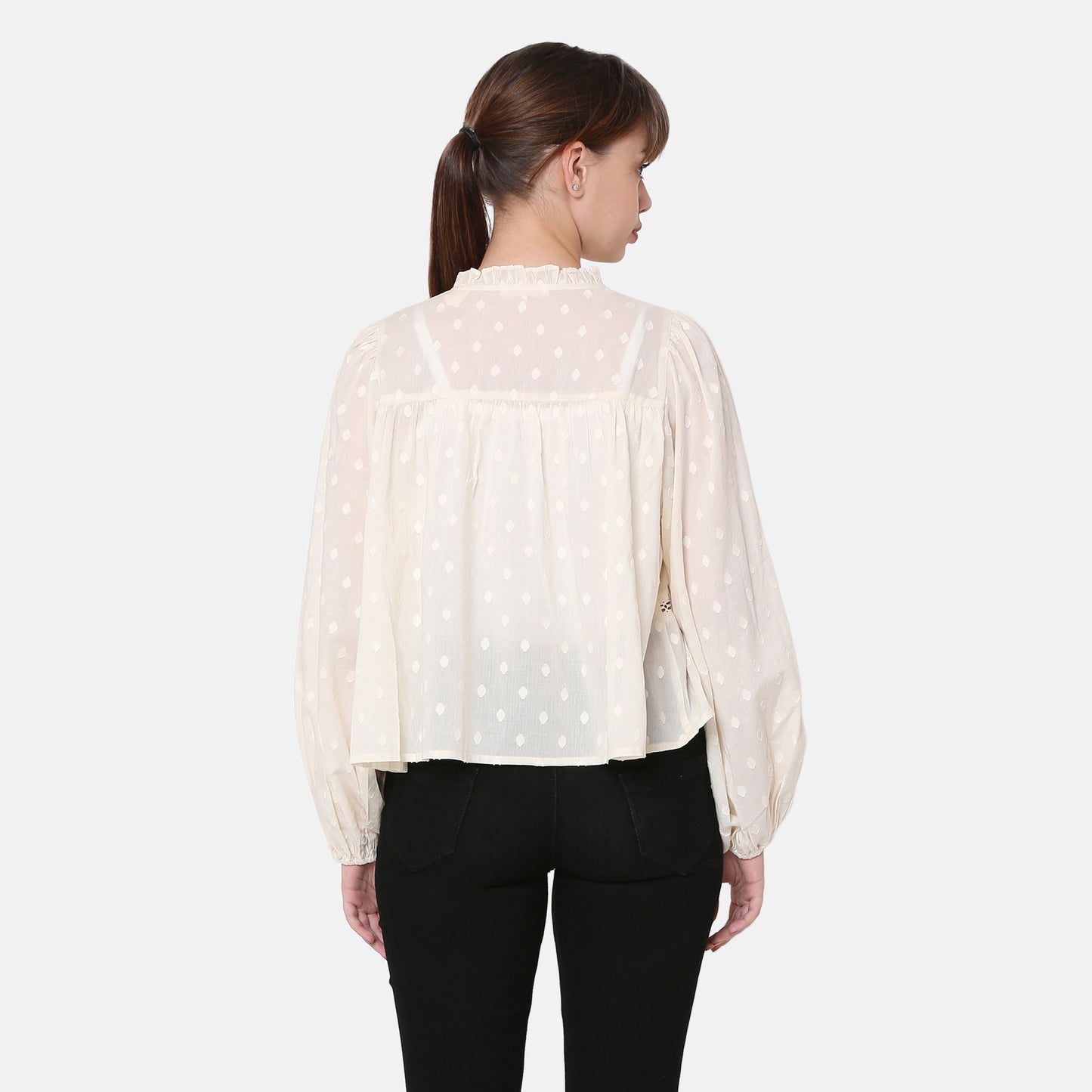 LEVI'S® WOMEN'S LUCIA BLOUSE - NEUTRAL