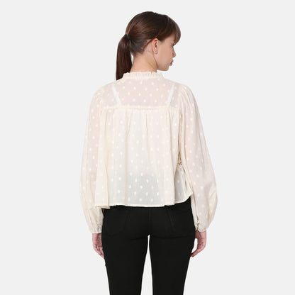 LEVI'S® WOMEN'S LUCIA BLOUSE - NEUTRAL