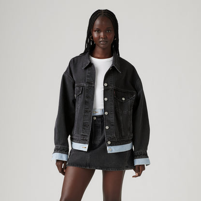 LEVI'S® WOMEN'S '90S TRUCKER JACKET - BLACK