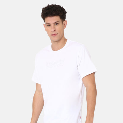 LEVI'S® MEN'S RELAXED FIT SHORT-SLEEVE GRAPHIC T-SHIRT - WHITE