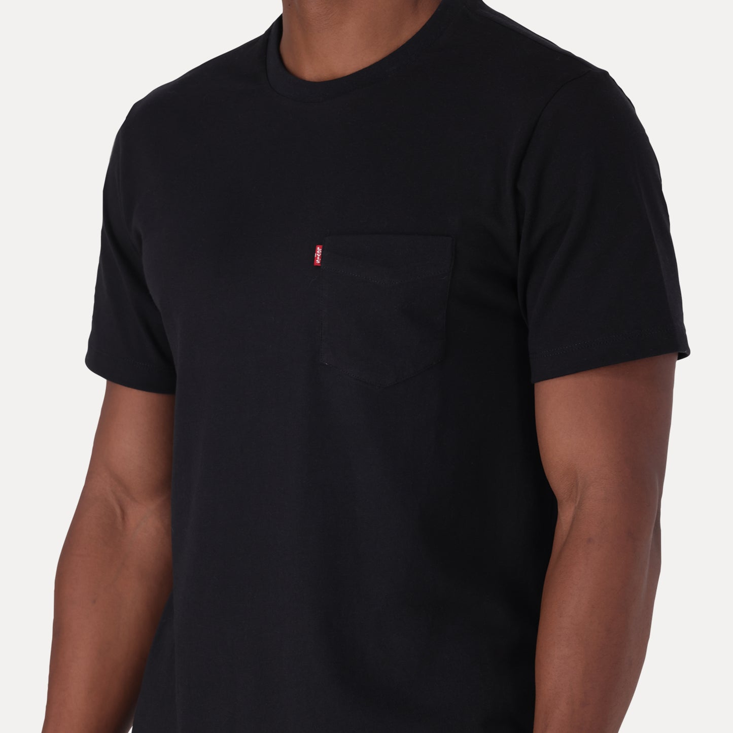 SS CLASSIC POCKET TEE ZA JET BLACK- BLACK