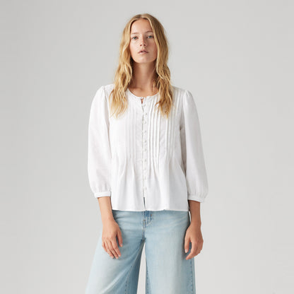 LEVI'S® WOMEN'S GINA BLOUSE - NEUTRAL