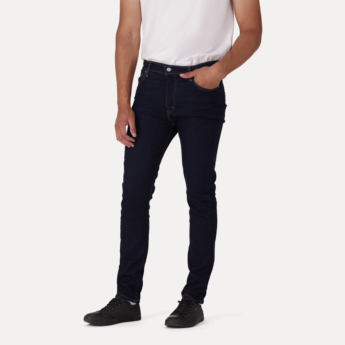 LEVI'S® MEN'S 510™ SKINNY JEANS - DARK INDIGO - FLAT FINISH