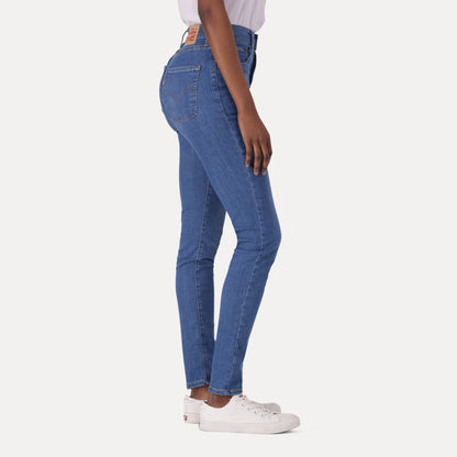 721 HIGH RISE SKINNY ZA DID IT MATTER- DARK INDIGO - WORN IN