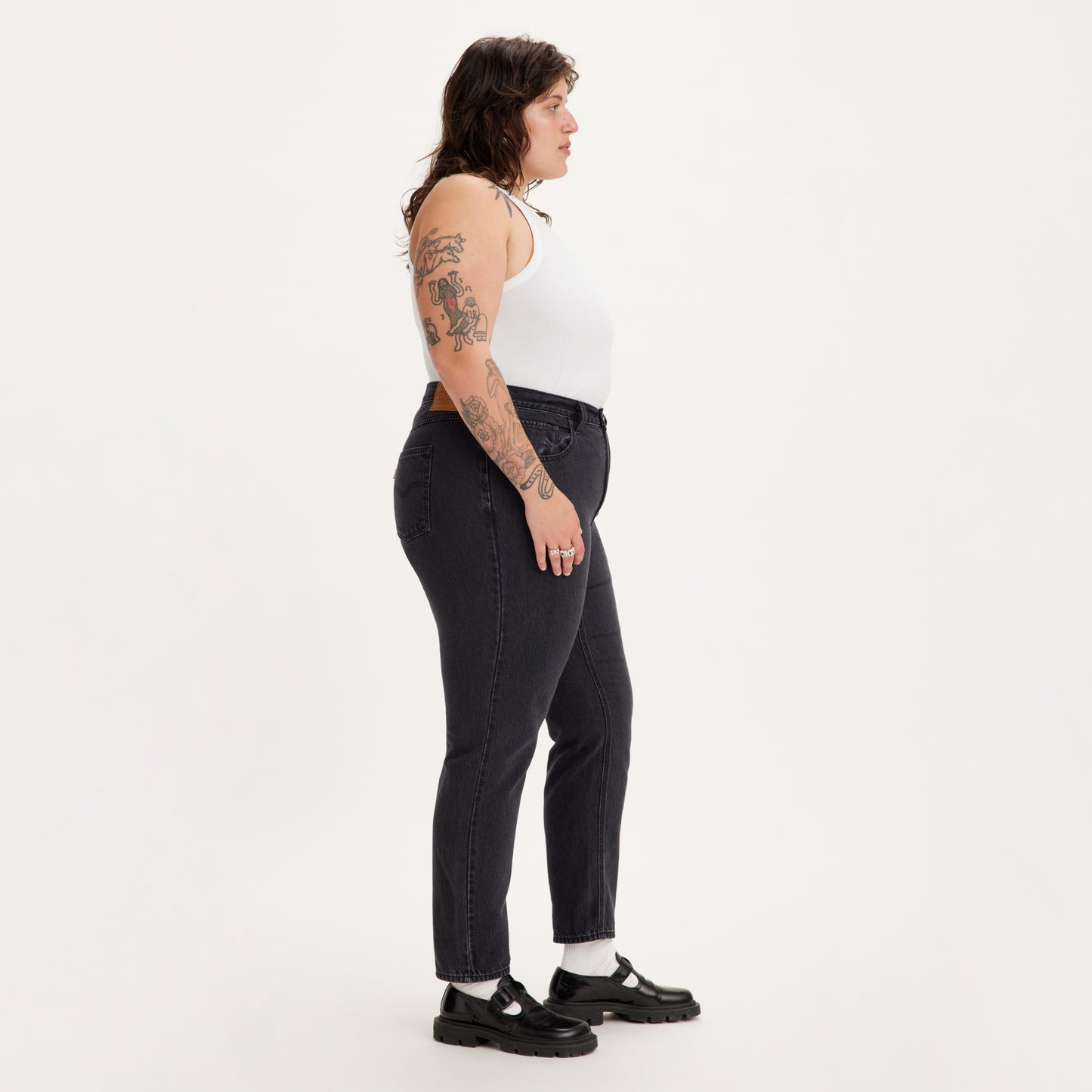 LEVI'S® WOMEN'S '80S MOM JEANS (PLUS) - BLACK