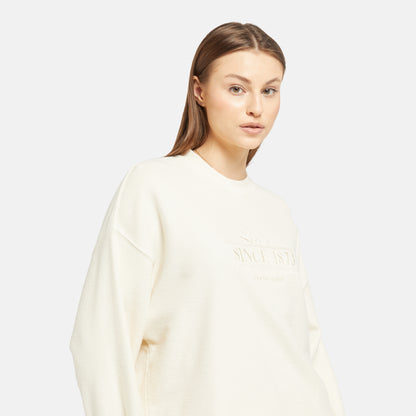 LEVI'S® WOMEN'S GRAPHIC LEO CREWNECK SWEATSHIRT - NEUTRAL