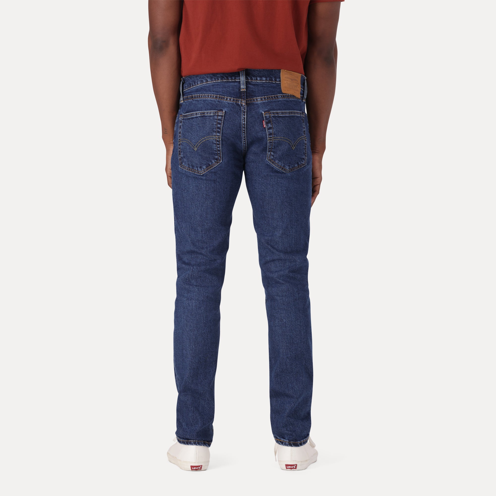 LEVI S MEN S 511 SLIM JEANS MED INDIGO WORN IN