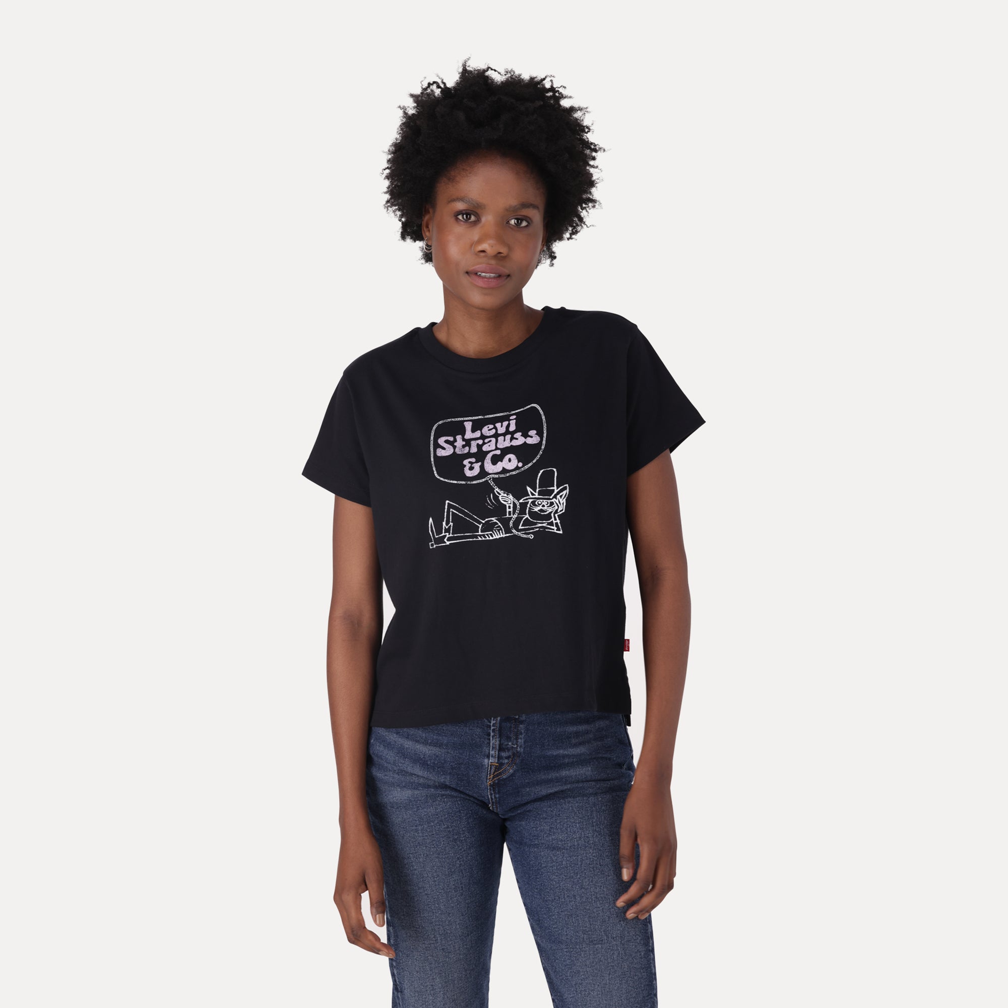 Ladies levi t shirt hotsell