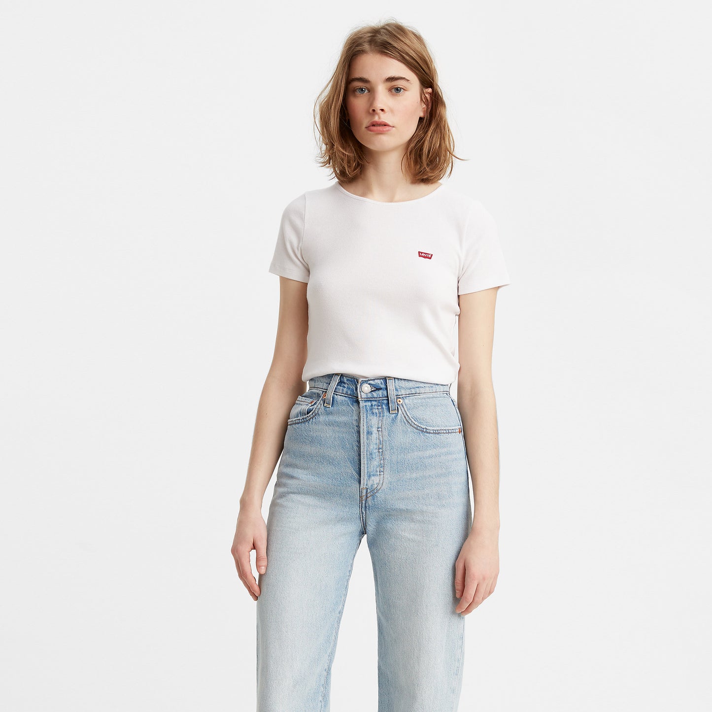 LEVI'S® WOMEN'S HONEY SHORT-SLEEVE SHIRT - NEUTRAL