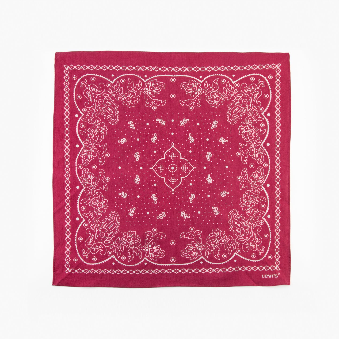 LEVI'S® MEN'S PAISLEY BANDANA - RED