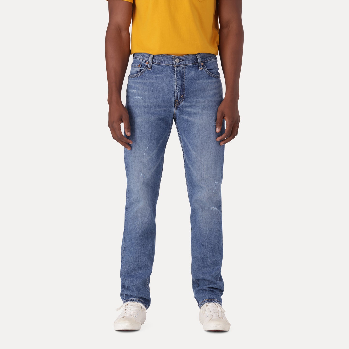 LEVI'S® MEN'S 511™ SLIM JEANS- MED INDIGO - WORN IN