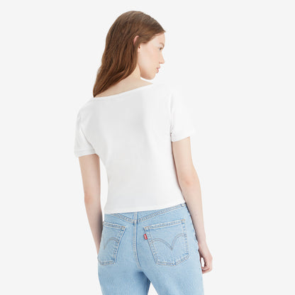 LEVI'S® WOMEN'S MARS CORSET T-SHIRT - NEUTRAL