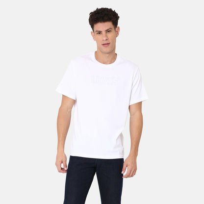 LEVI'S® MEN'S RELAXED FIT SHORT-SLEEVE GRAPHIC T-SHIRT - WHITE