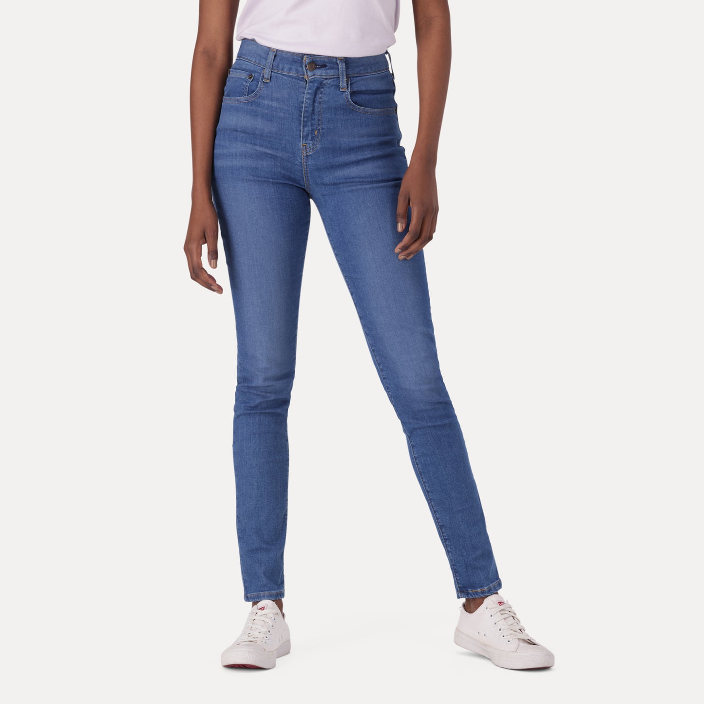 721 HIGH RISE SKINNY ZA DID IT MATTER- DARK INDIGO - WORN IN